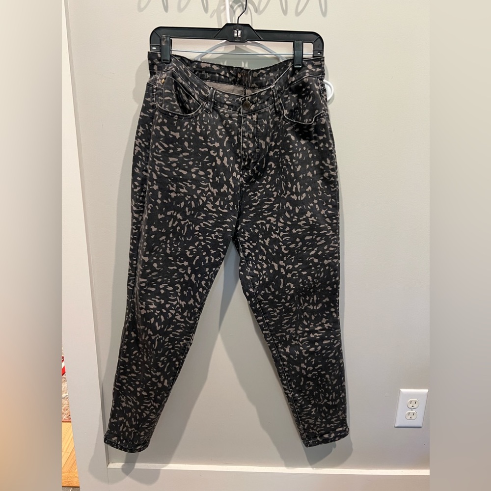 Curve from Dia & Co. Sz 16 animal print skinny jeans